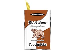 Root Beer Delight: Quit Smoking Naturally with Sweet & Spicy Flavored Toothpicks
