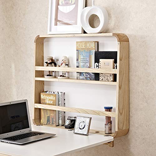 Wall Mount Folding Tables, Wood Folding Card Table, Stable Sturdy Construction, Wall Mounted Desks For Small Spaces, Easy To Assemble, Heavy Duty Table #TOP6