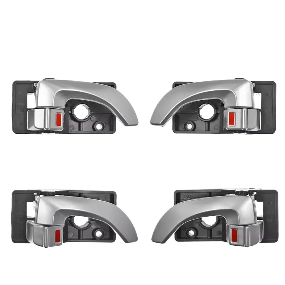 MLIOJU Car Inner Door Handle Front Rear Left Right Inside Door Handles for Tucson 2005-2013 82610-2E000 82620-2E000 83610-2E000 83620-2E000