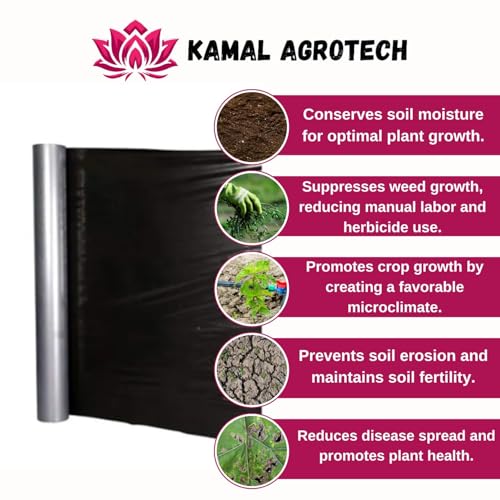Kamal Agrotech Mulching Sheet 1m x 400m - Image 4