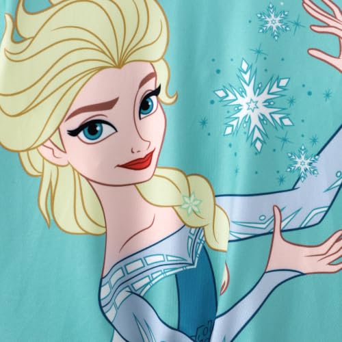 Image of Disney Frozen Princess Minnie Stitch Girl Clothes Long Sleeve Knot Front Sweatshirt Flare Pants Fall 2 Piece Outfit 2-9Y