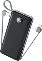 Carregador Portátil Power Bank 20000mah - Turbo Universal Com Display Digital E USB Rápido Potente Original (Preto)