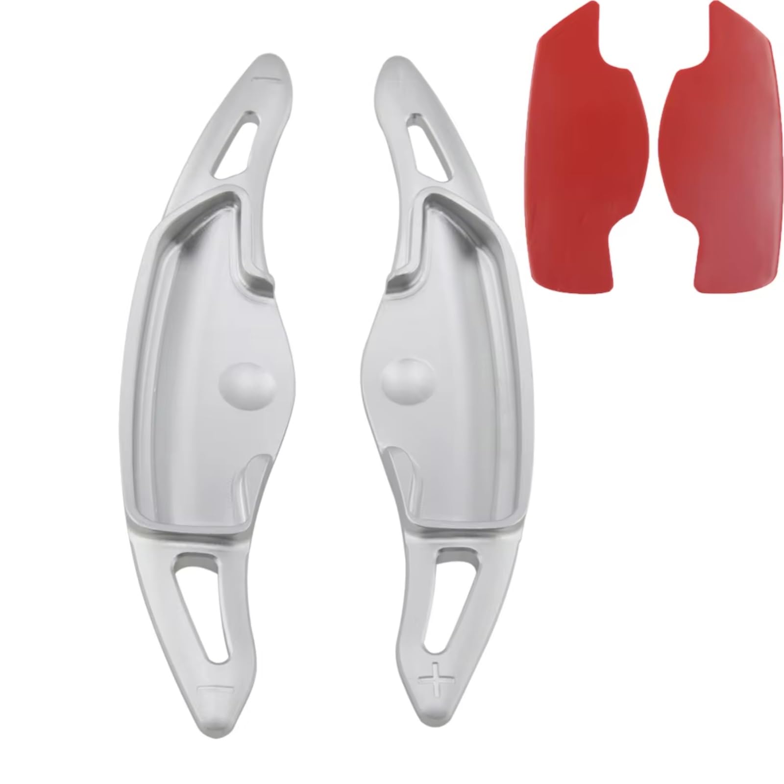 DRCIOQAZR Car Paddle Shifter Compatible with Hyundai for Santa for Cruz for Staria for Creta Car Steering Wheel Paddle Shifter Paddle Extension Gear Shifter(White)