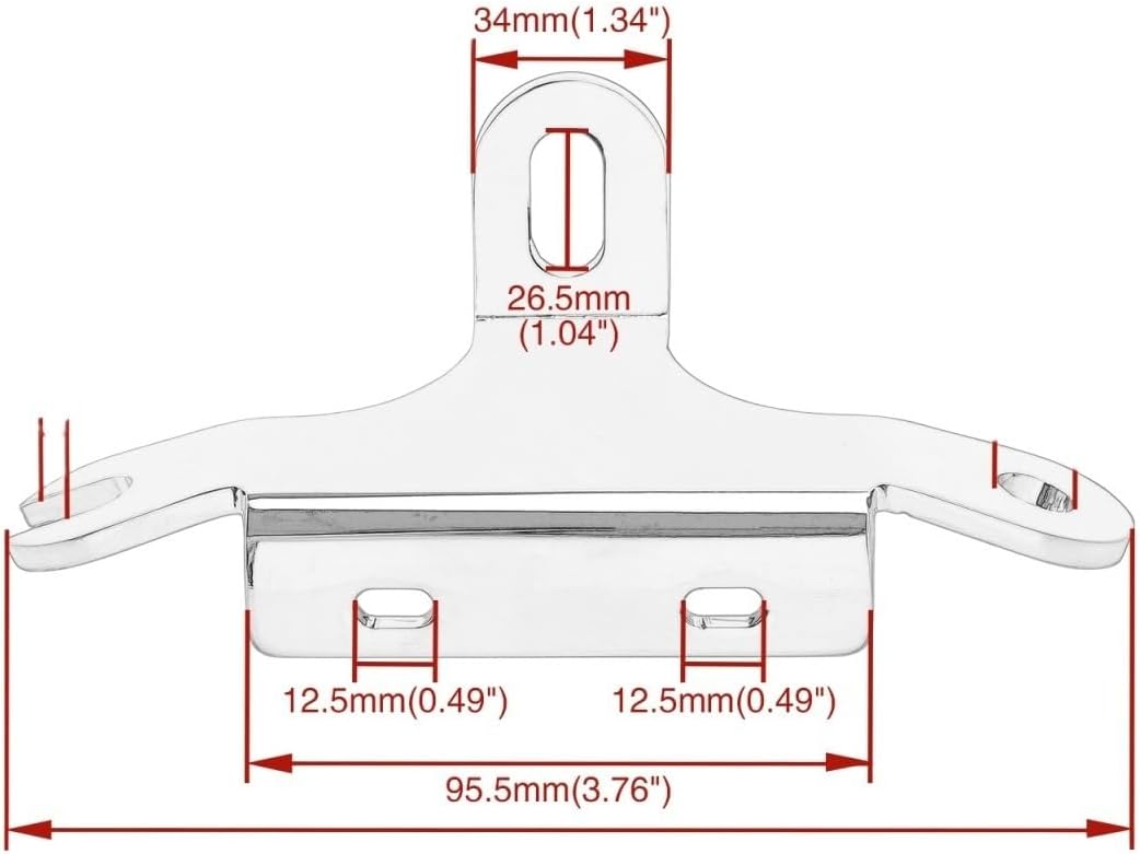 Heavy Duty Motorcycle Top Engine Mount Fits For Harley FL FX Panhead Shovelhead 1948-1984 [LANZONGXGZQ](Chrome)