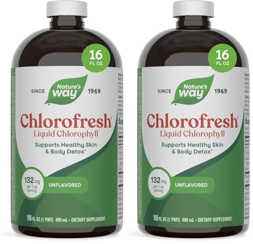 Nature's Way Chlorofresh, Natural Flavor, 16 oz Bottle (Packaging May Vary) (Pack of 2)