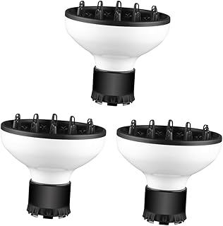 FRCOLOR 3Pcs Difusores Para Acessórios De Ferramentas De Cabelo Encaracolado Secador De Cabelo Para Salão De Cabelo Encaracolado Difusor Acessório Difusor Secador De Cabelo Elétrico