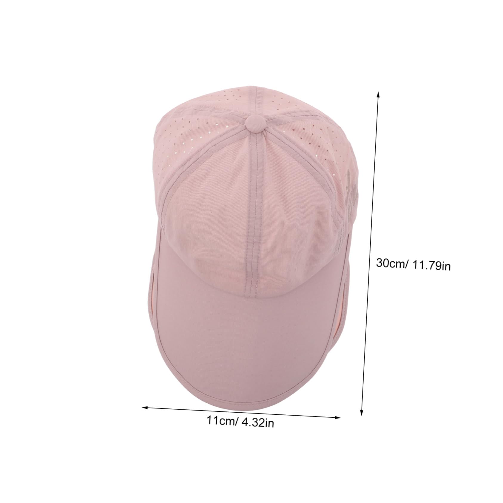 Sombrero Sol al Aire con Protección UV Visera Retráctil y ala Ancha para Deportes de Verano Playa o Golf