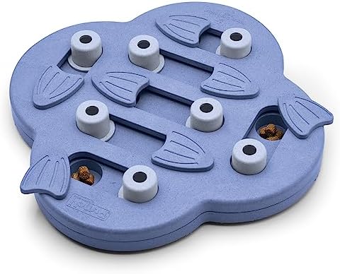 Outward Hound Nina Ottosson Dog Hide N' Slide Purple Interactive Treat Puzzle Dog Toy