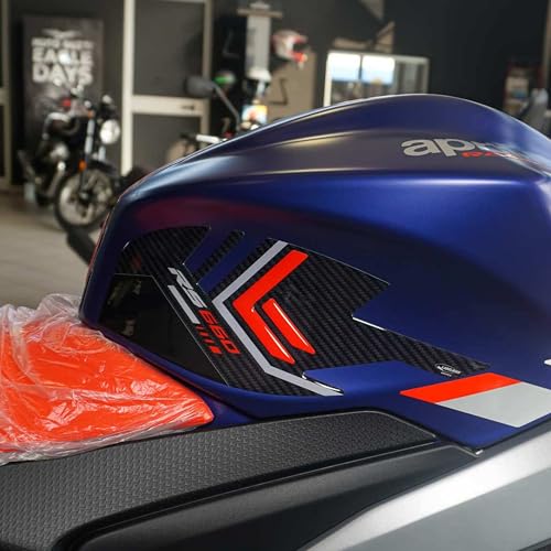 Autocollants 3D moto réservoir Labelbike pour protection latéraux Aprilia RS 660 2020-2025