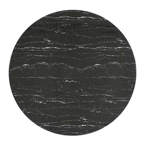 Image of Modway Lippa Dining Table, 54 inch, White Black