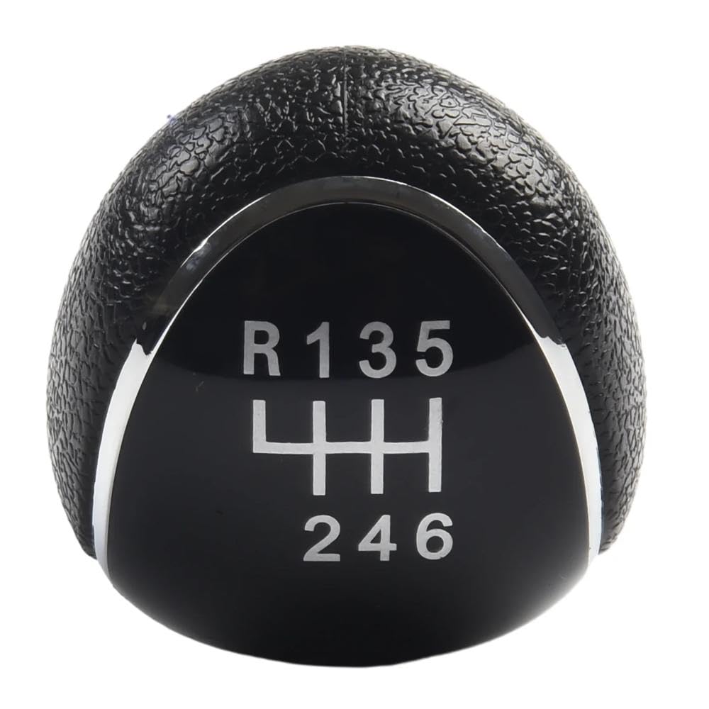 YDXHERTA Auto Accessory 5/6 Speed Gear Shift Knob Stick Head for Fiesta MK7 2008-2013 for Focus MK2 FL 2008-2011(6 Speed)