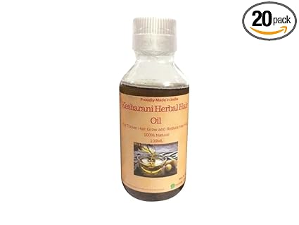 100MLKeshrani Hair Oil for Baldness, Grow hair, Grey hair and Anti-Dandruff