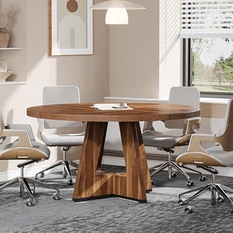 Tribesigns 47-Inch Round Conference Table Cover