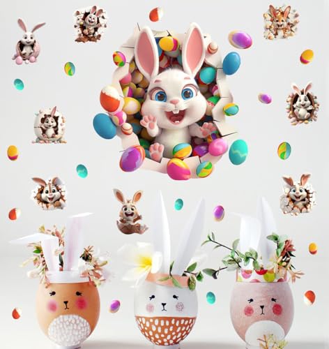 Large-3D-Easter-Bunny-Wall-StickersLovely-Rabbit-with-Easter-Eggs-Vinyl-Wall-Decals-Removable-Colorful-Easter-Bunny-Crack-Hole-Wall-Art-for-Spring-Holiday-Kids-Bedroom-Playroom-Decor Large 3D Easter Bunny Wall StickersLovely Rabbit with Easter Eggs Vinyl Wall Decals Removable Colorful Easter Bunny Crack Hole Wall Art for Spring Holiday Kids Bedroom Playroom Decor
