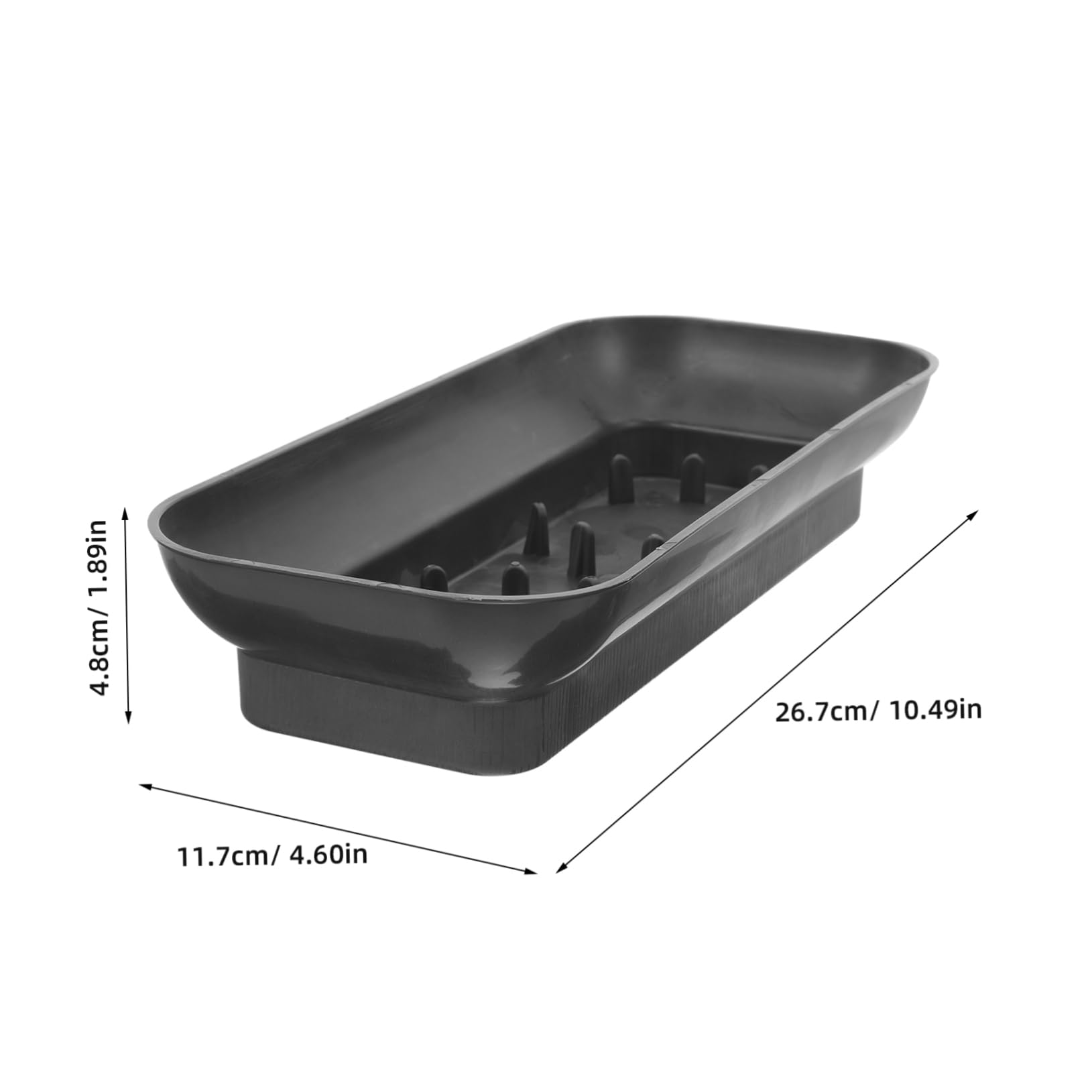 VILLCASE Floral Foam Tray for Effortless Flower Arrangements Durable Plastic Flower Mud Fixing Tray Capacity Foam Trays for Floral Decor Modern Design for Weddings and Events