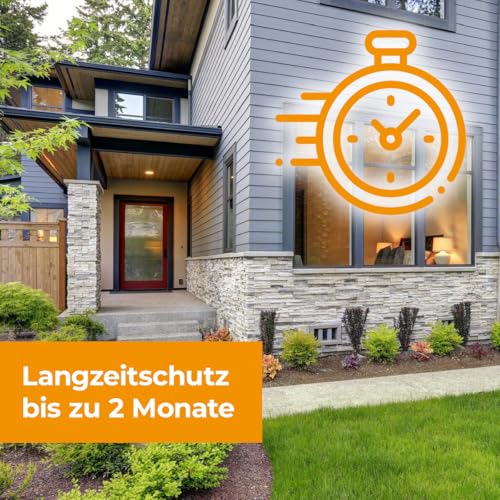 PROTECT HOME Ratten & Mäuse Blocker vertreibt Ratten und Mäuse zuverlässig mit sofortiger Wirkung und bis zu 2 Monate Dauerwirkung, 300 g
