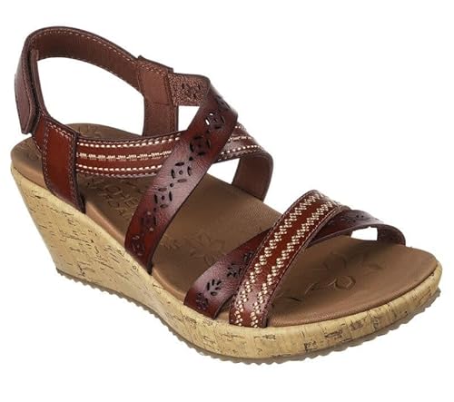 Skechers Skechers Women's Cali BEVERLEE - DELICATE GLOW, Chocolate, 8 M