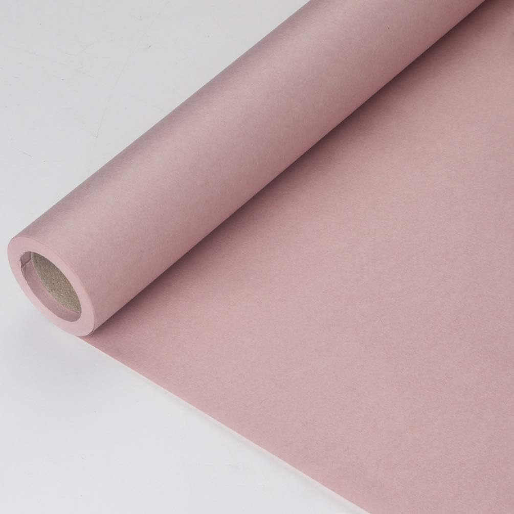 Korean Style Kraft Paper?Craft Paper Flower Bouquet Wrapping Paper Floral Wraps Supplies,1 Roll (Bean Powder)