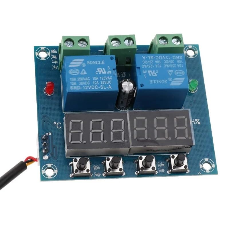 Pro3D 12V DC XH-M452 Temperature and Humidity Controller Module (B0CV9PY3FJ) Amazon Price History, Amazon Price Tracker