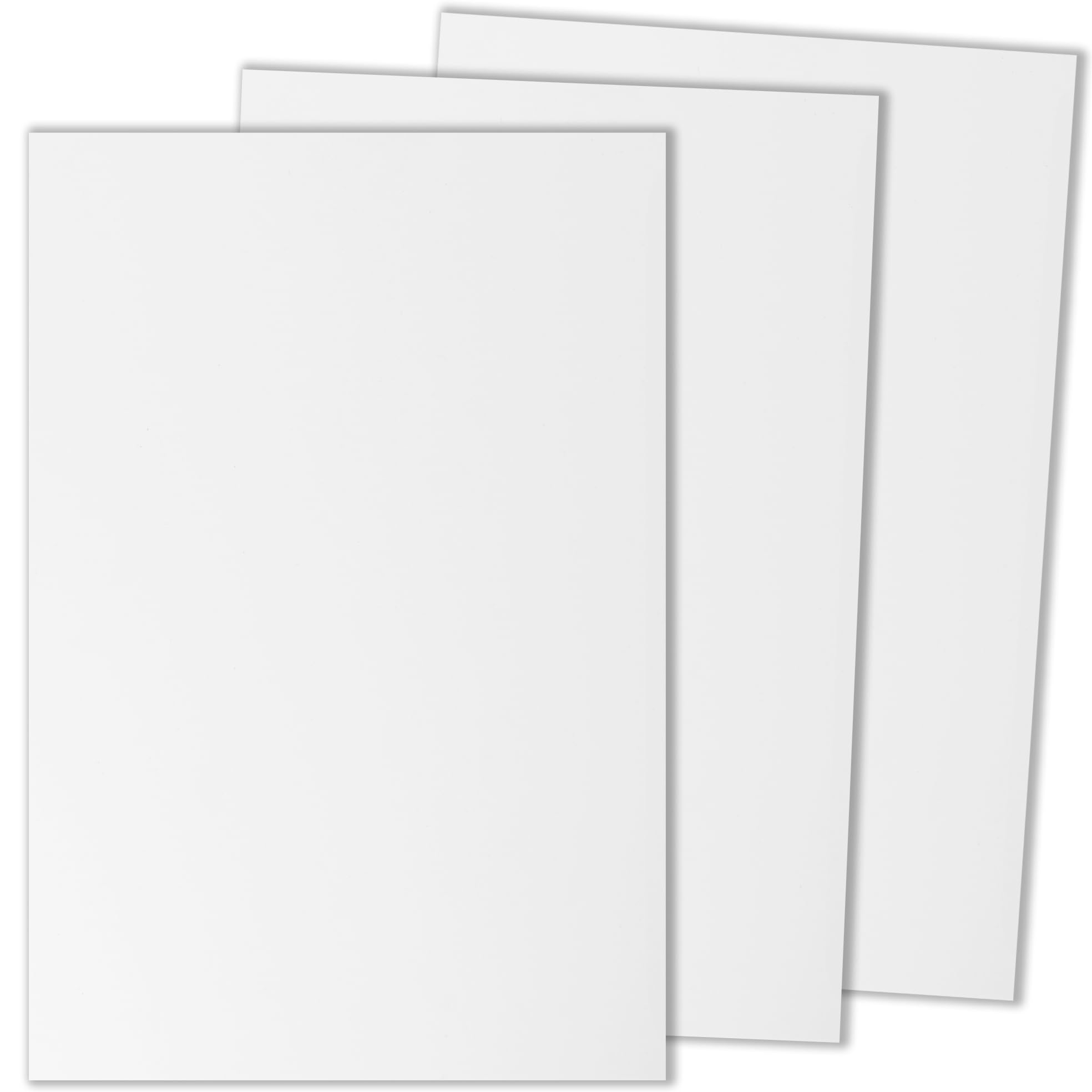 Rigid PVC Sheets - 8x12 Pack for Signage & Crafts -1