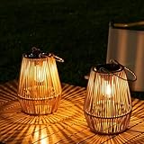 KagoLing - Faroles solares colgantes, impermeables para exteriores, decoraci&oacute;n para jard&iacute;n, patio, porche, &aacute;rboles, c&eacute;sped, caminos