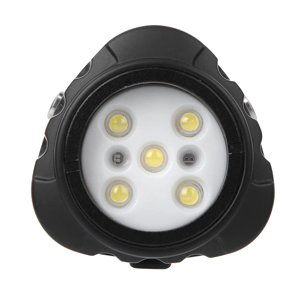 Luce di riempimento per immersione Luce fotografica a LED impermeabile ad alta luminosità per accessorio per riprese subacquee con fotocamera realizzata in PC110 e lega di