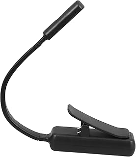 Angoily Lámpara De Lectura Led Con Clip Recargable 3 Modos De Luz Para Dormitorio Escritorio Estudio