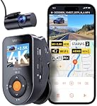 Vantrue New S1 PRO MAX 4K+2.5K front and rear dash camera, ADAS/BSD, HDR 2-channel dash camera, dual STARVIS 2 camera, PlatePix night vision, WiFi & GPS, voice control, 24/7 parking mode, 1TB max (RC18)