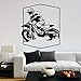 Produktbild ASFGA Motocross Racing Wandtattoo Motorradfahrer Extreme Liebe Sport Vinyl Fenster Aufkleber Auto Club Wohnzimmer Teen Home Dekoration Kunst 42x36 cm