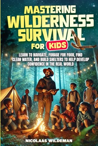 Mastering Wilderness Survival For Kids: Learn to Navigate, Forage for Food, Find Clean Water, and Build Shelters to Help Develop Confidence in the Real World