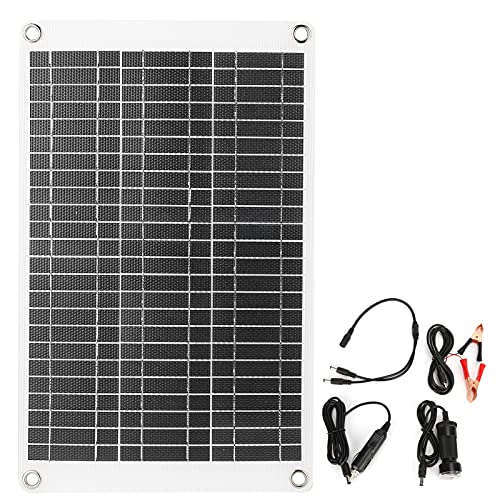TANIQIACA 15W ETFE Flexible Polysilicon Solar Panel Solar Car Battery Charger Board Mobile Phone Charger 12V