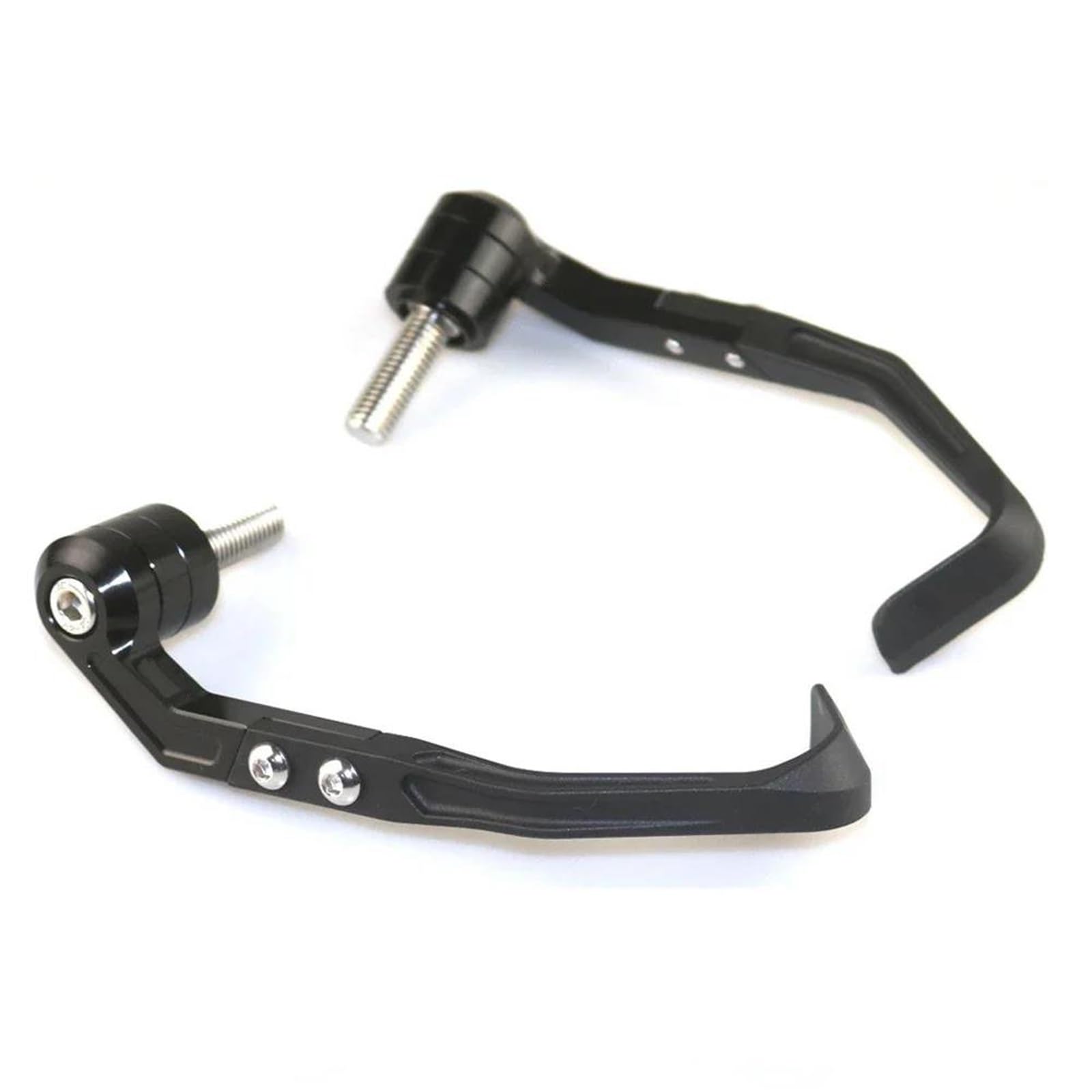 Xeflp Black- Silver Motorcycle Handguards For Y-Amaha Yzf R1 R1m R1s R6 R7 Motorcycle Brake Handle Protects Aluminium Alloy Adjustable Pro Hand Guard Modified Parts