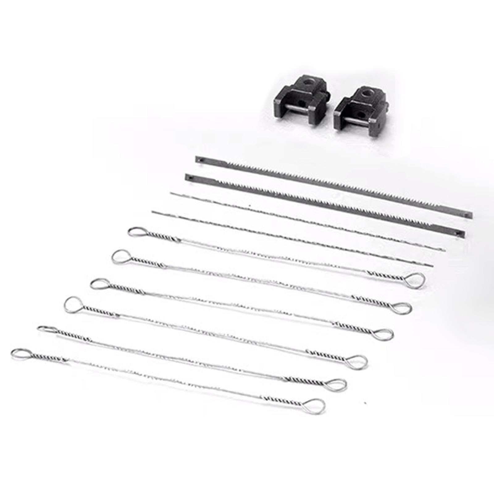 LOVIVER Supports de à chantourner pour en acier de précision, accessoires robustes, Ensemble de 4 Pièces