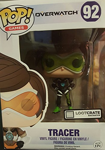 En Oferta Funko Pop! Overwatch Tracer Figure #92 Loot Crate Gaming June 2016 Exclusive By Pop! Games