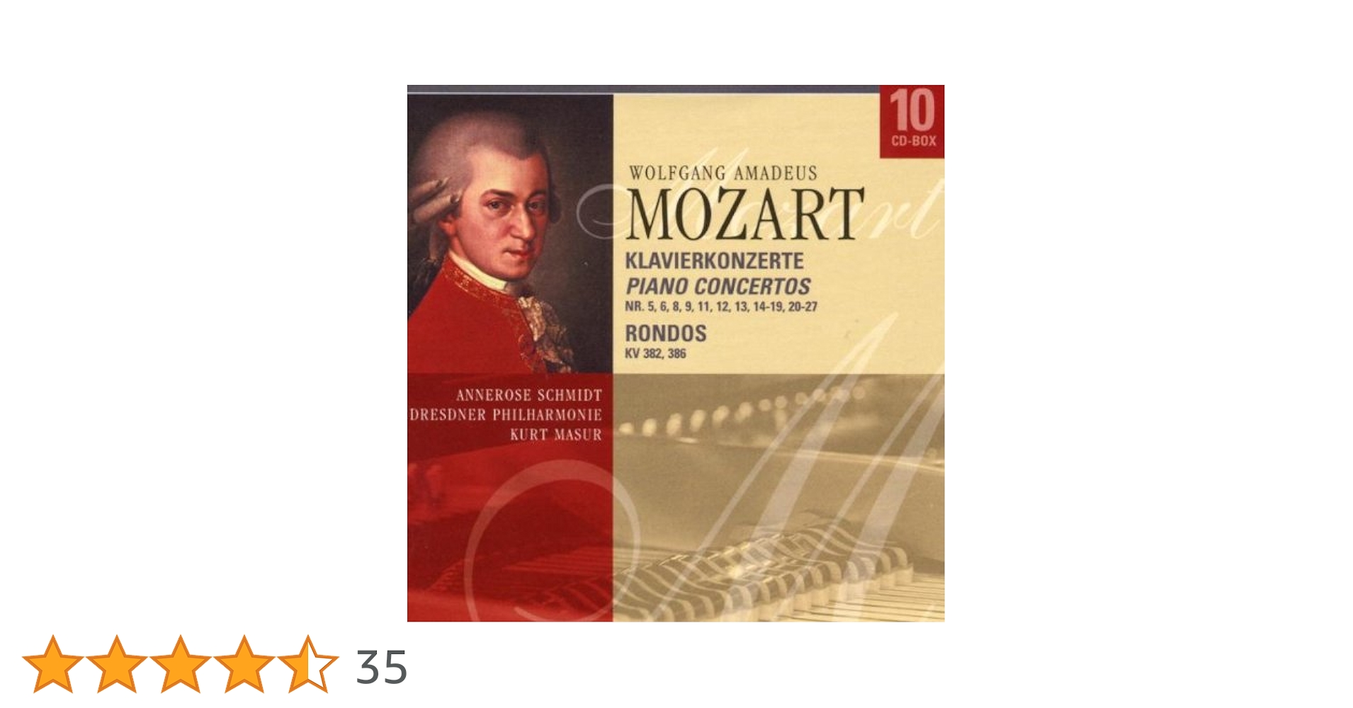 モーツァルト THE PIANO CONCERTOS 全3巻 CD Amazon.co.jp: Mozart: The Piano Concertos: ミュージック