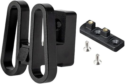 Folding Bike Front Carrier Block Bracket for Brompton and For DAHON, Stable and Lightweight Frame Mount with One Click and Easy Disassembly