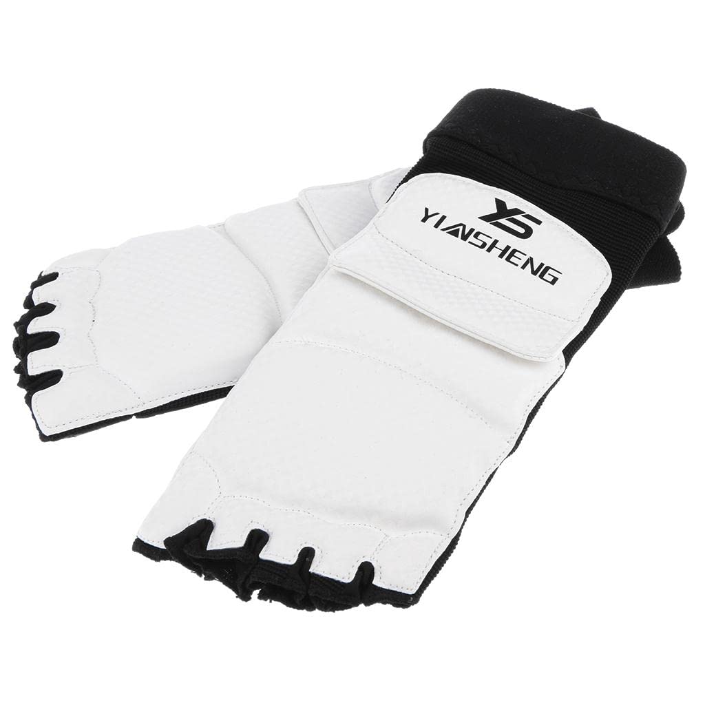 PU Taekwondo Foot Protector Guard Karatemma Pads Calzini Sparring Gear M