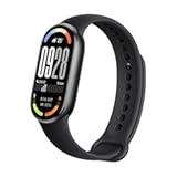 Mi Smart Band 10 (2025) Global Version - 1.72" AMOLED Display | 21 Days Battery Life | Touchscreen, Multi-Sport Tracker, Activity Tracker, Heart Rate Monitor | BT5.4 - (Midnight Black)
