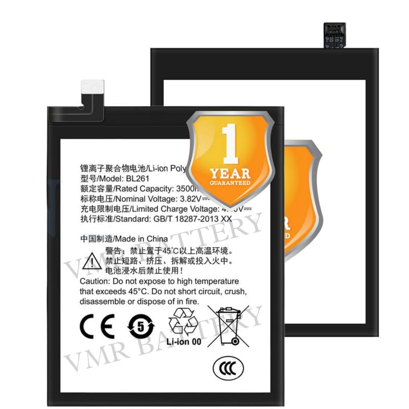 Image of Original BL261 Battery Compatible for Lenovo Vibe K5 Note (2016) (A7020a48, K52e78, A7020a40) - (3500mAh) - 1 Year Warranty - (Not Compatible for Lenovo K5 Note (2018)