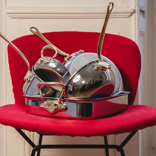 Mauviel M'Cook B Saute Pan with Brass Handle, 0.23-Qt, Made in France by Mauviel - Image 3