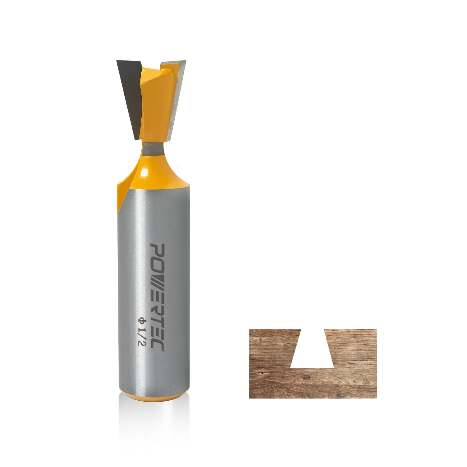 POWERTEC Router Bits - Shaker Profile Set -22 POWERTEC Router Bits - Shaker Profile Set -22
