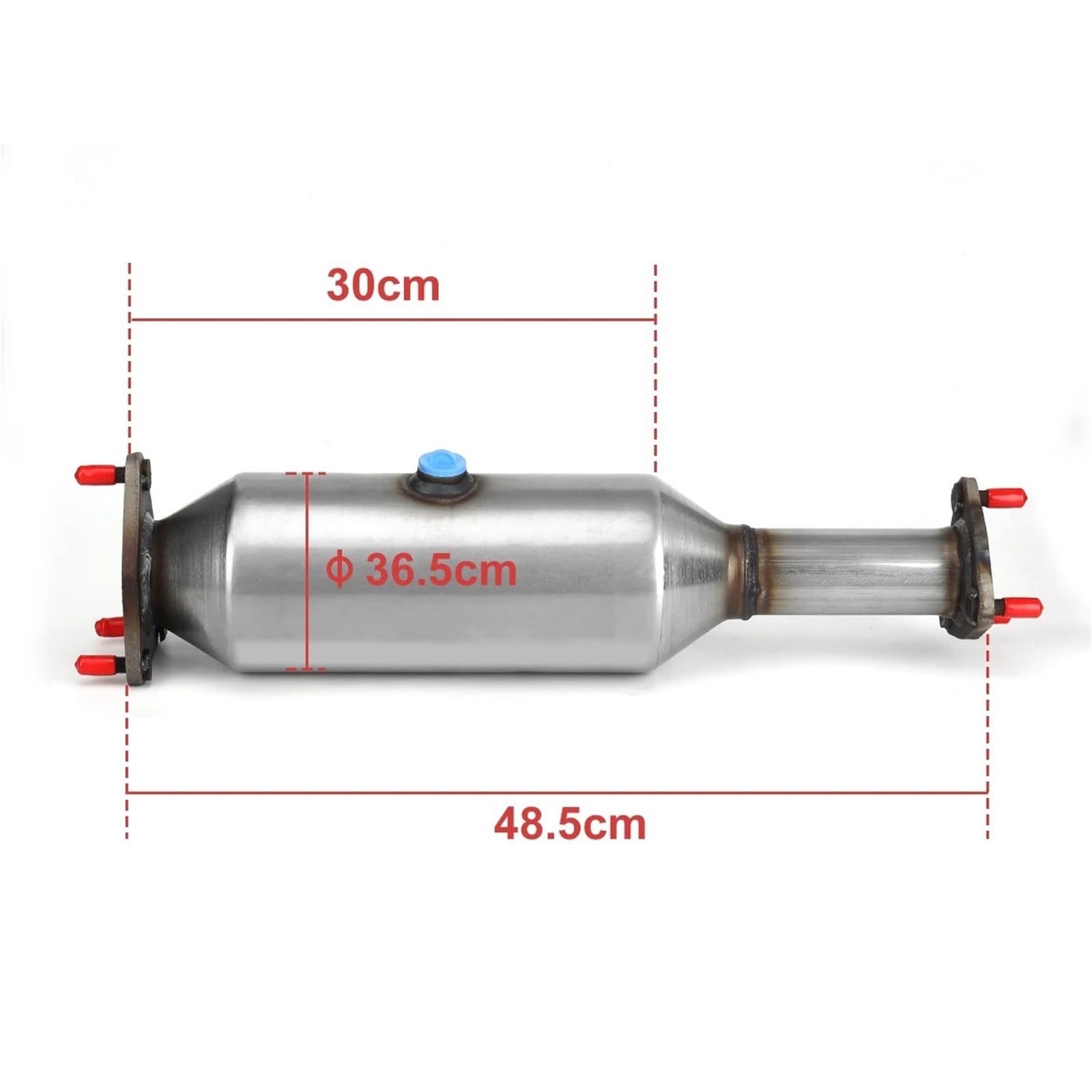 Catalizador Motor Compatible con Honda Accord 2.4L 2003-2007, convertidor catalítico de ajuste directo 16299 con juntas catalizador gases escape(Without heat sheild)