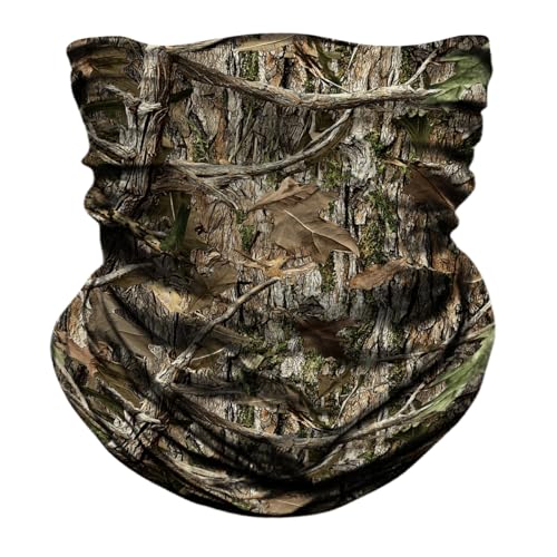 Image of WTACTFUL Camo Face Mask Men Women, 2-Pack Seamless Neck Gaiter Balaclava