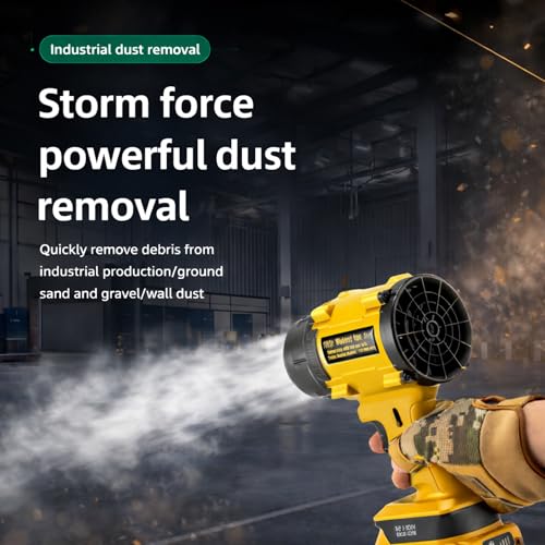 Image of YOURKARTS.COM Mini Blower Turbo Fan 18V 110000RPM Powerful Air Duster | Portable Rechargeable Jet Fan Multi-Functional Cleaning Tool for Car, Computer, Electronics & Home (air Blower f018)