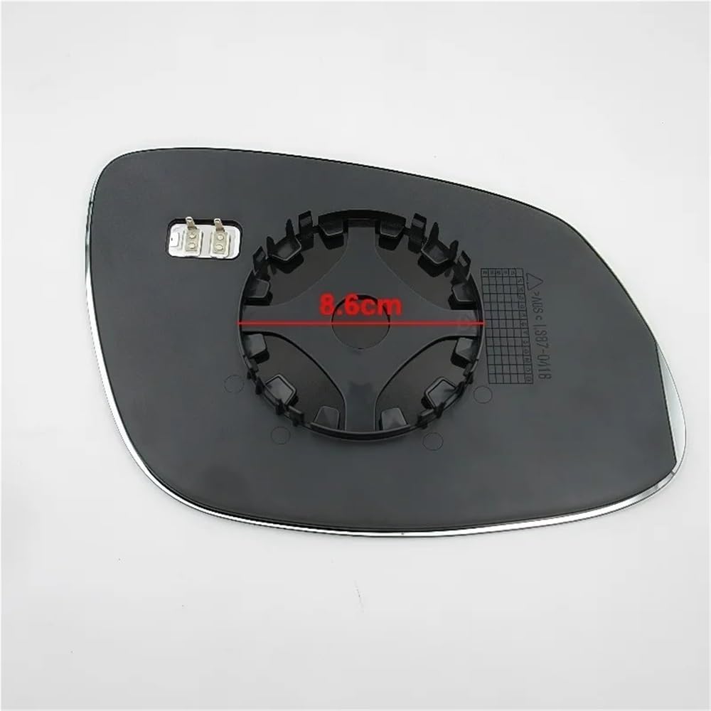 vetro retrovisore Per Cayenne 2002-2006 Esterno Retrovisore | Specchi Lente Porta Laterale Specchietto retrovisore Vetro Con Riscaldamento(1PCS left side)