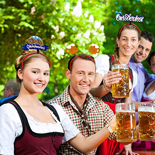 BETESSIN 6pz Cerchietti Oktoberfest Accessori