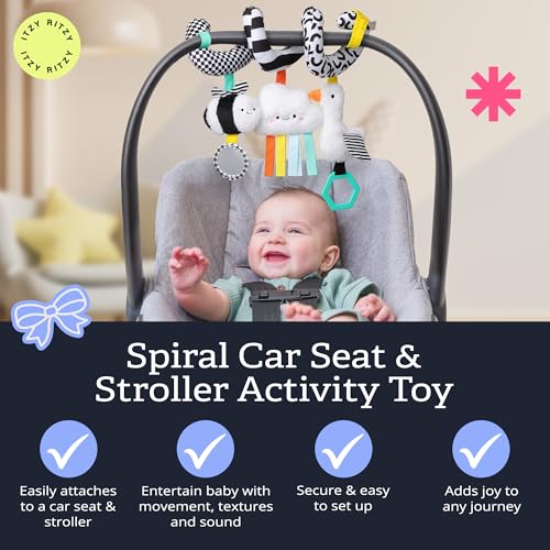 Itzy Ritzy High Contrast Spiral Toy