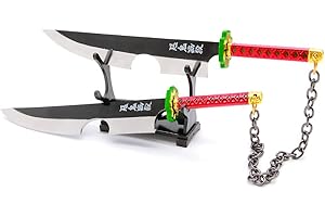 Tanjiro Box Cosplay -- Anime Sword Keychains Mini Japanese Katana Samurai Keychain...