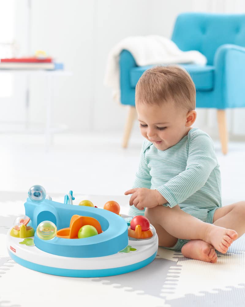 Skip Hop Table d'Activités pour Bébé - Jeu d'Éveil Interactive 20 Activités Développement Motricité Coordination Main-Œil Piano 3 Modes
