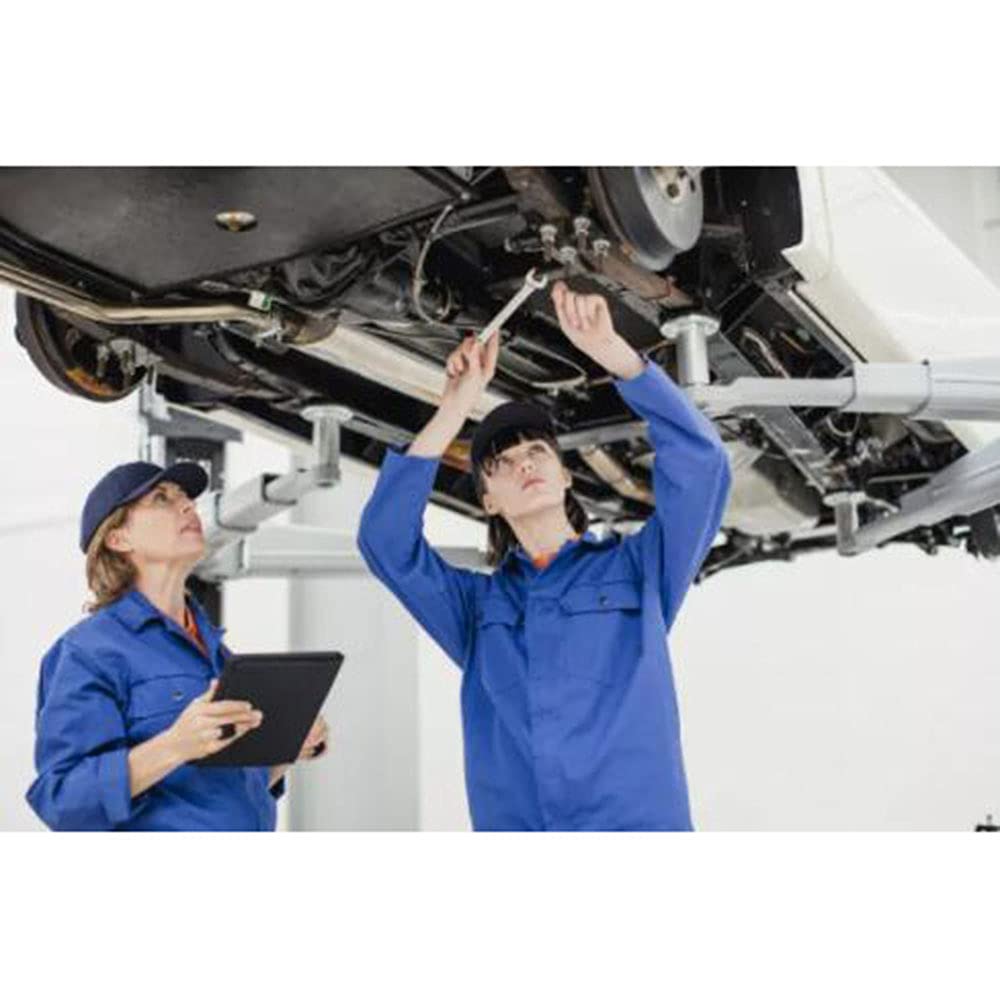 HARSKIYER Clé à Cliquet à Tête Flexible De 12 Mm, 12 Points En Acier Au Chrome